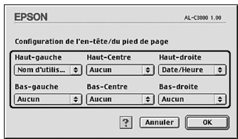 EPSON ACULASER C3800DTN, ACULASER C3800N, ACULASER C3800DN - Pour les utilisateurs de Mac OS 9 - 2