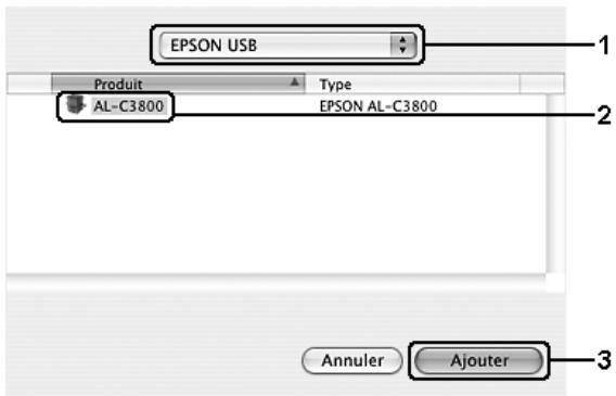 EPSON ACULASER C3800DTN, ACULASER C3800N, ACULASER C3800DN - Pour les utilisateurs de Mac OS X - 1