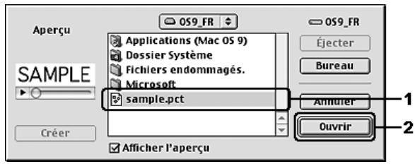 EPSON ACULASER C3800DTN, ACULASER C3800N, ACULASER C3800DN - Pour les utilisateurs de Mac OS 9 - 3