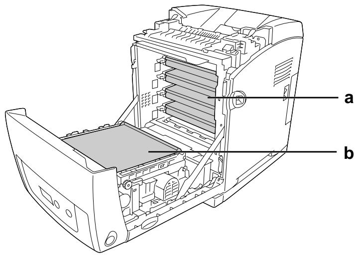 EPSON ACULASER C3800DTN, ACULASER C3800N, ACULASER C3800DN - Précautions à prendre lorsque vous retirez le papier coincé - 1