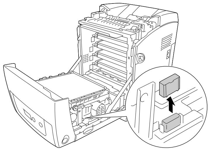 EPSON ACULASER C3800DTN, ACULASER C3800N, ACULASER C3800DN - Installation de l'unité recto verso - 3