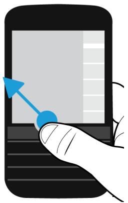 BLACKBERRY CLASSIC - Navigation dans une application Android - 1