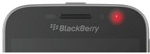 BLACKBERRY CLASSIC - Notifications des DEL et de la batterie - 1