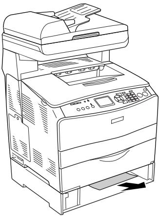 EPSON ACULASER CX11NF - Bourrage LC/G (unité papier en option et capot G) - 2