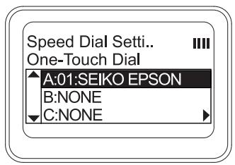 EPSON ACULASER CX11NF - Suppression de destinataires - 2