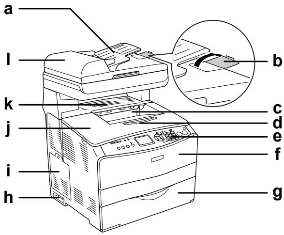 EPSON ACULASER CX11NF - Vue avant - 1