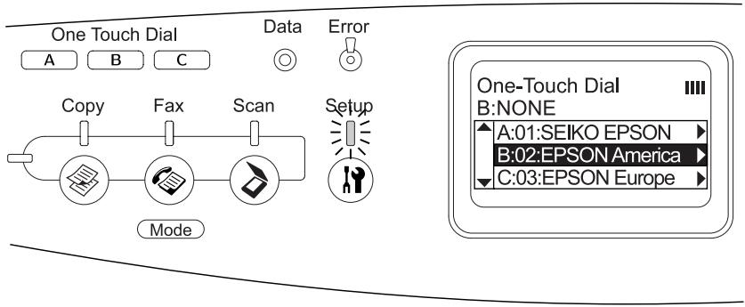 EPSON ACULASER CX11NF - Pour la numérotation à une touche - 2