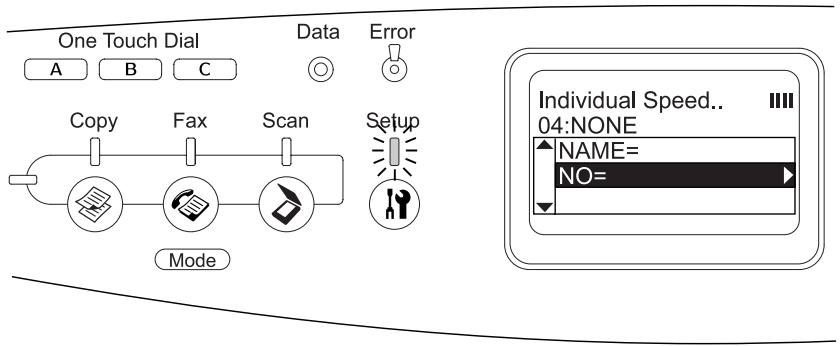 EPSON ACULASER CX11NF - Pour la numérotation rapide - 2