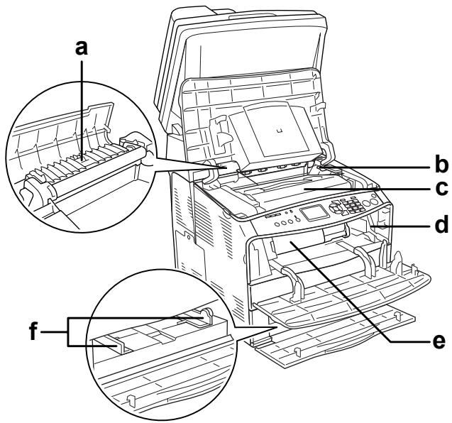 EPSON ACULASER CX11NF - Vue interieure du produit - 1