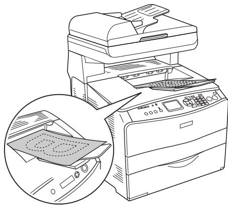 EPSON ACULASER CX11NF - Bac de sortie - 2