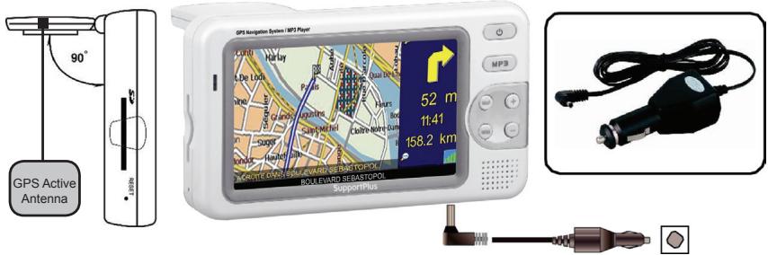 SUPPORTPLUS SYSTEME DE NAVIGATION GPS SP-GPS-22A0933 - CONNEXION - 1