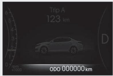 KIA OPTIMA HYBRIDE 2011 - Illumination du tableau de bord - 1