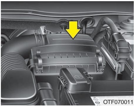 KIA OPTIMA HYBRIDE 2011 - FILTREÀAIR - 1