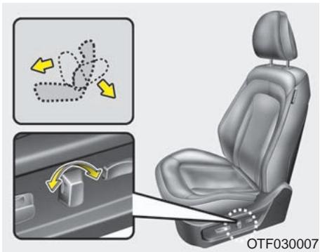KIA OPTIMA HYBRIDE 2011 - Position avancée ou reculée - 1