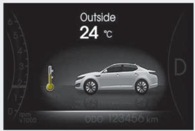 KIA OPTIMA HYBRIDE 2011 - Totalisateur partiel (km ou mi.) - 1