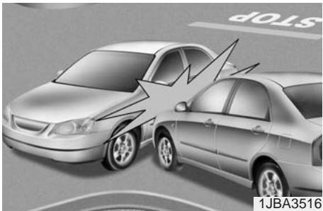 KIA OPTIMA HYBRIDE 2011 - Conditions de déploiement des coussins gonflables - 1