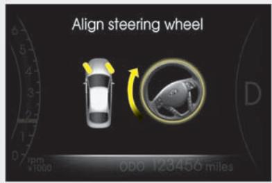 KIA OPTIMA HYBRIDE 2011 - (Redressez le volant) - 1