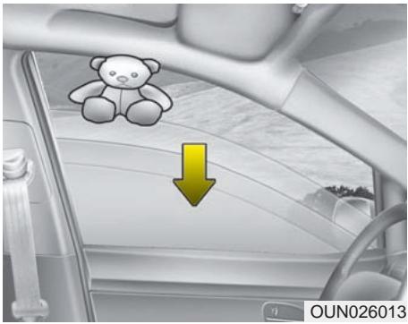 KIA OPTIMA HYBRIDE 2011 - Type C - Glace à auto montée/descente (si équipe) - 1