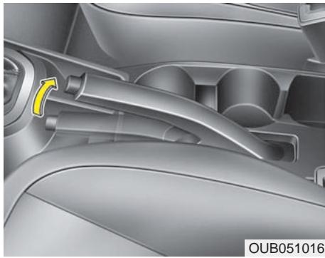 KIA RIO 2011 - FREIN DE STATIONNEMENT - 1