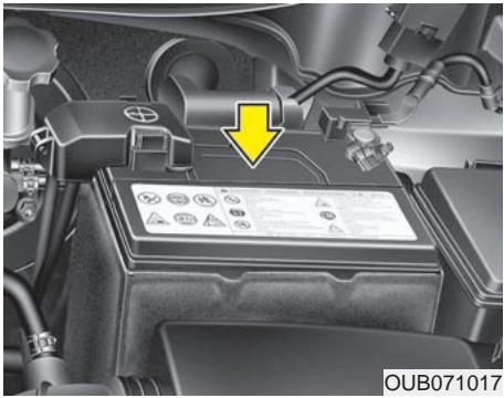 KIA RIO 2011 - BATTERIE - 1