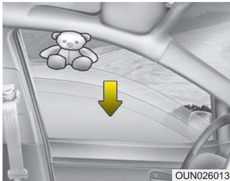 KIA RIO 2011 - Glace à auto montée/descente (selon l'équipement) - 1