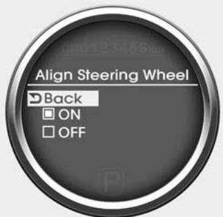 KIA RIO 2011 - Option du vehicule (seulement pour le tableau de bord de Type B, si équipé) - 1