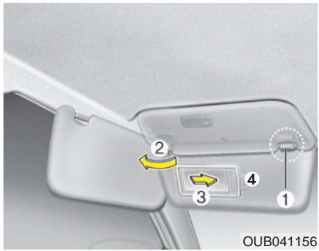 KIA RIO 2011 - Cadre de photo (si équipé) - 1