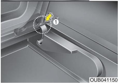 KIA RIO 2011 - Assiette à bagages (si équipé) - 4