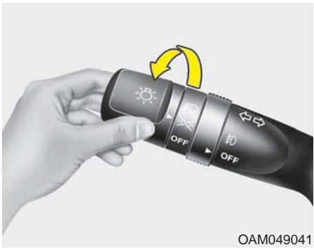 KIA RIO 2011 - Commutateur général d'éclairage - 1