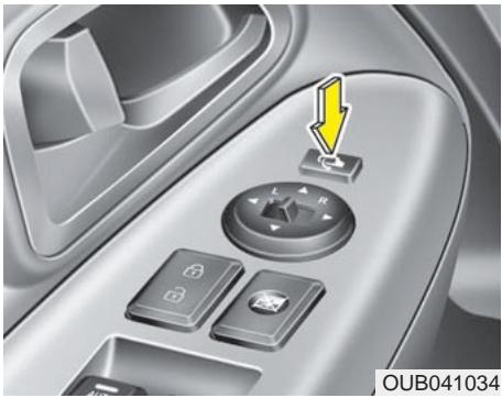 KIA RIO 2011 - MISE EN GARDE - Rétroviseur extérieur - 1