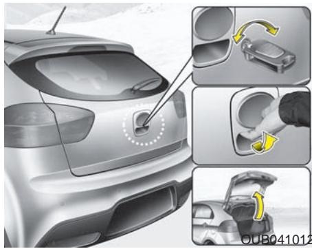 KIA RIO 2011 - HAYON - 1
