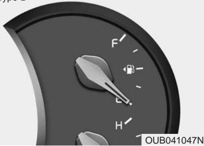 KIA RIO 2011 - Indicateur de température du liquide de refroidissement (pour le groupe d'instruments de type B) - 2