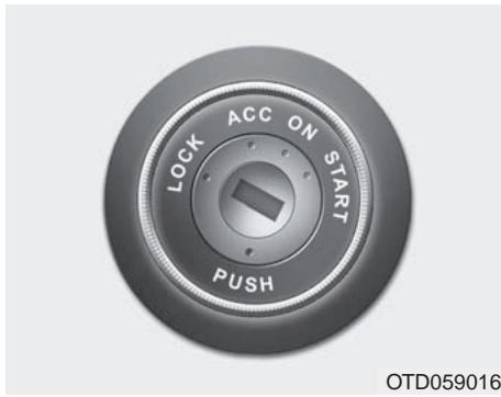 KIA RIO 2011 - Commutateur d'allumage illuminé (si équipé) - 1