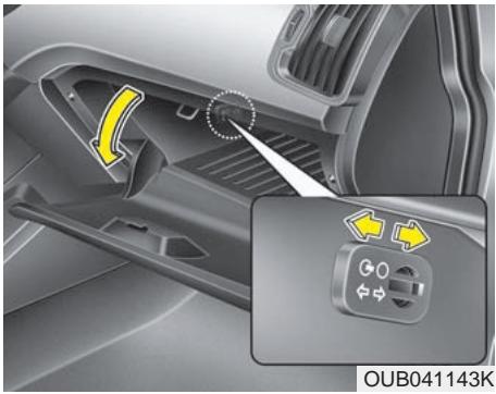 KIA RIO 2011 - Boite à gants - 1