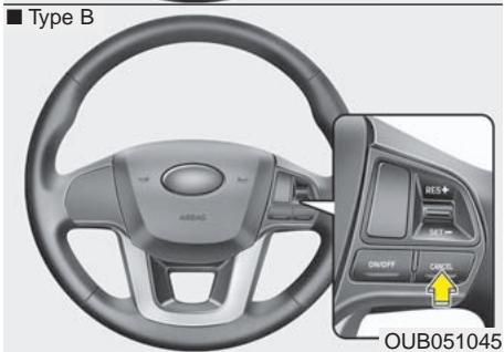 KIA RIO 2011 - Pour accélérer temporairement alors que le régulateur est en circuit : - 4