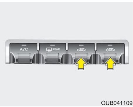 KIA RIO 2011 - Commande de température - 1