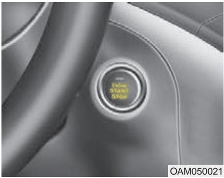 KIA SOUL 2011 - BOUTON DE DEMARRAGE/ARRÉT DU MOTEUR (SI ÉQUIPÉ) - 1