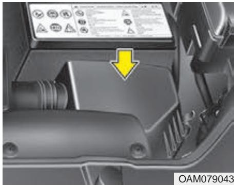 KIA SOUL 2011 - FILTRE À AIR - 1