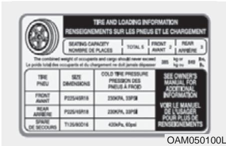 KIA SOUL 2011 - LIMITE DE CHARGE DU VEHICULE - 1