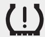 KIA SOUL 2011 - Témoin d'anomalie SSPP (système de surveillance de la pression des pneus) (si équipé) - 1