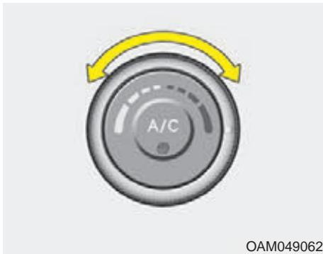 KIA SOUL 2011 - Niveau dégivrage (A, D) - 2