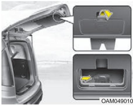 KIA SOUL 2011 - - Coffre arrriere - 1