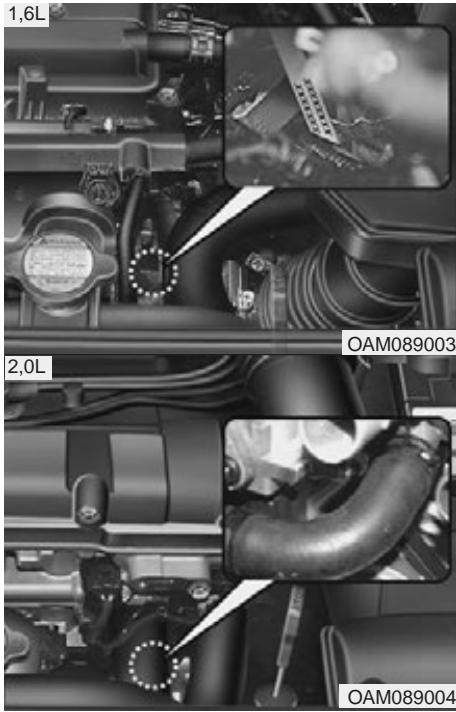 KIA SOUL 2011 - NUMERO DU MOTEUR - 1