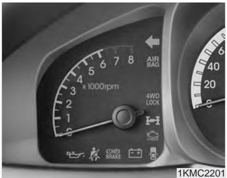 KIA SPORTAGE 2006 - Compteur de vitesse - 1