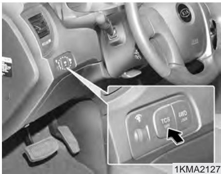 KIA SPORTAGE 2006 - SYSTEME DE CONTROLLE DE LA TRACTION (SELON L'ÉQUIPEMENT) - 1