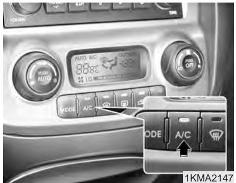 KIA SPORTAGE 2006 - Bouches d'air au combiné d'instruments - 1