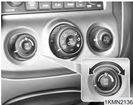 KIA SPORTAGE 2006 - CLIMATISATEUR À RÉGULATION MANUELLE (SELON L'ÉQUIPEMENT) - 2