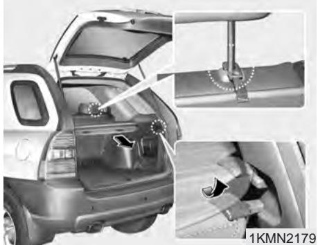 KIA SPORTAGE 2006 - COUVRE-BAGAGES (SELON L'ÉQUIPEMENT) - 2