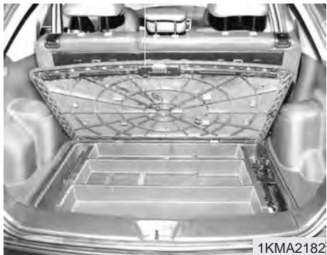 KIA SPORTAGE 2006 - SOUTE À BAGAGES CENTRALE - 1