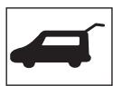 KIA SPORTAGE 2006 - Témoin averitisseur d'ouverture du hayon arrêté (selon l'équipement) - 1